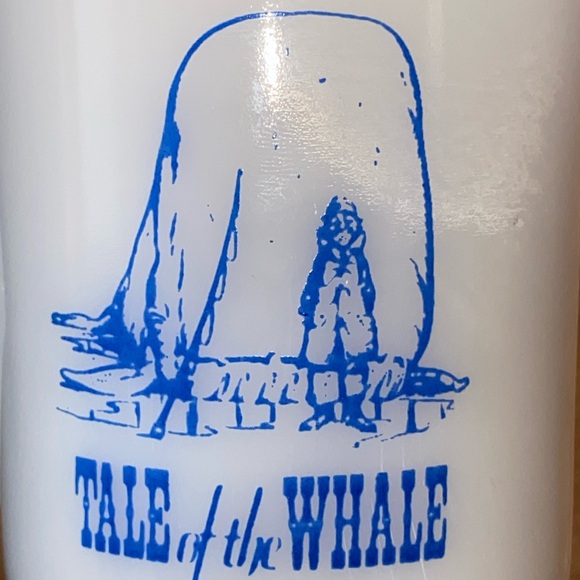 VTG 60-70s Balboa Pavilion Milk Glass Mug. 8 oz. - Picture 2 of 6